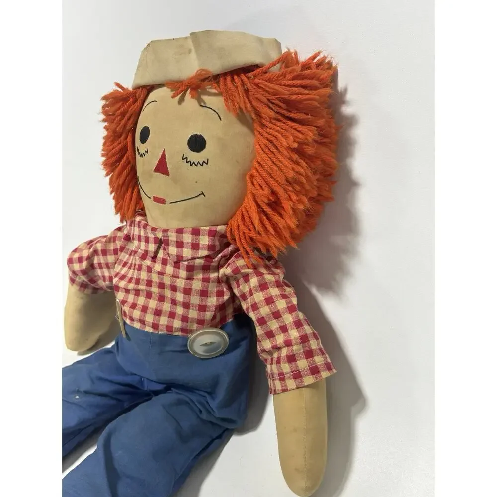 Vintage Raggedy Andy Style Cloth Doll 26